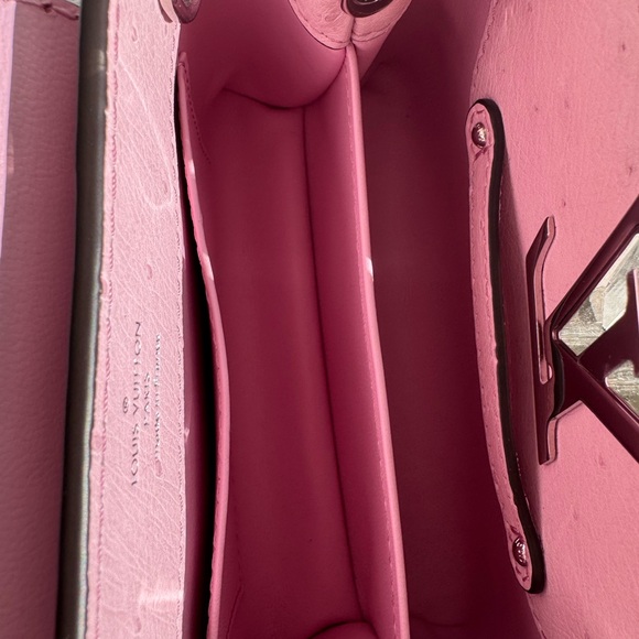 Louis Vuitton Pink Mini Capucine - Picture 10 of 15